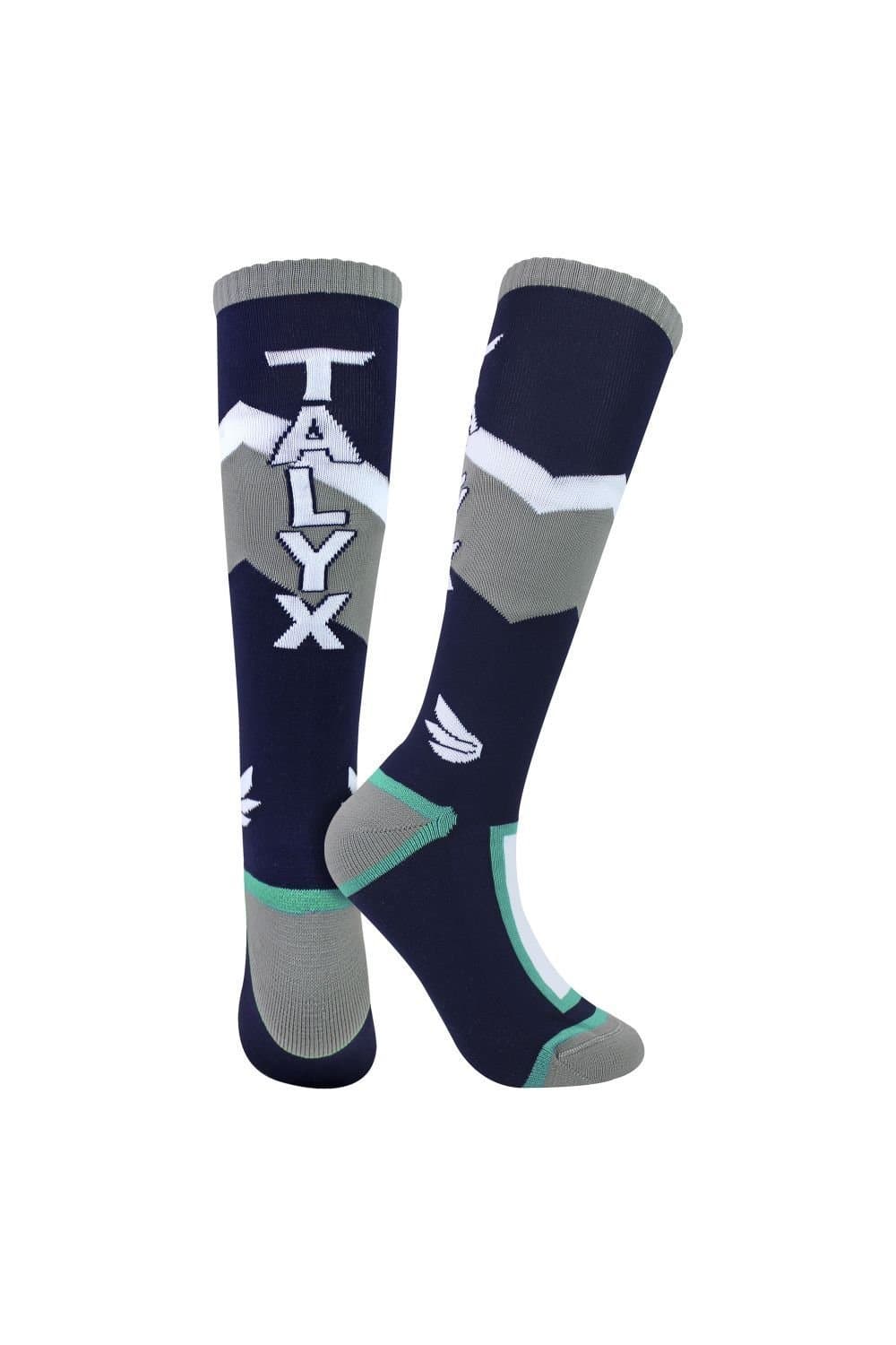 TALYX TALYX Men's Blue Cushioned Thermal Winter Ski Socks