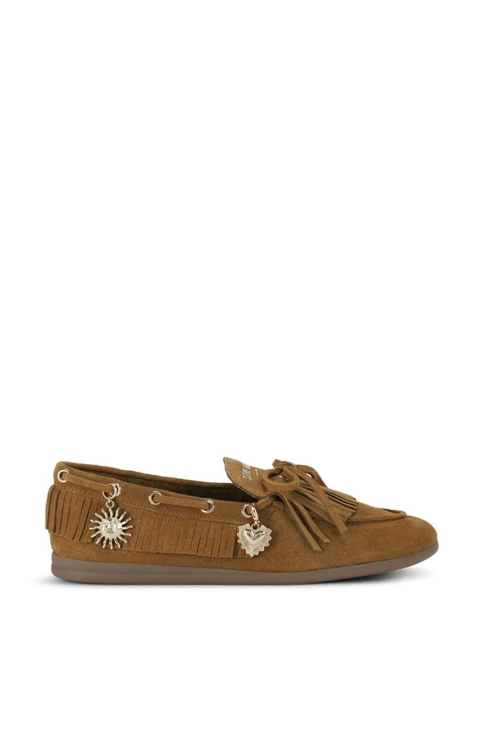 Steve Madden STEVE MADDEN Women's 'Rascals Tan Suede' Suede Flats