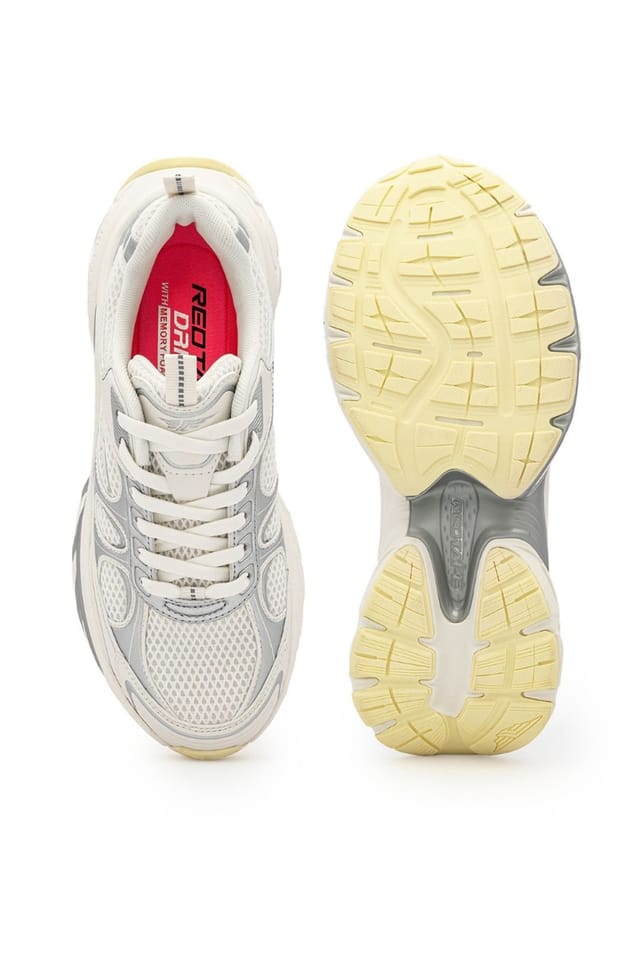 STYLEWISE STYLEWISE Women's DesertFlow Chunky Sole Trainers in Silver - 2