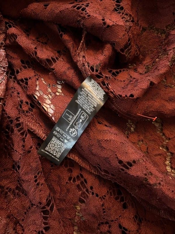 Topshop Topshop ladies long brown skirt size 18