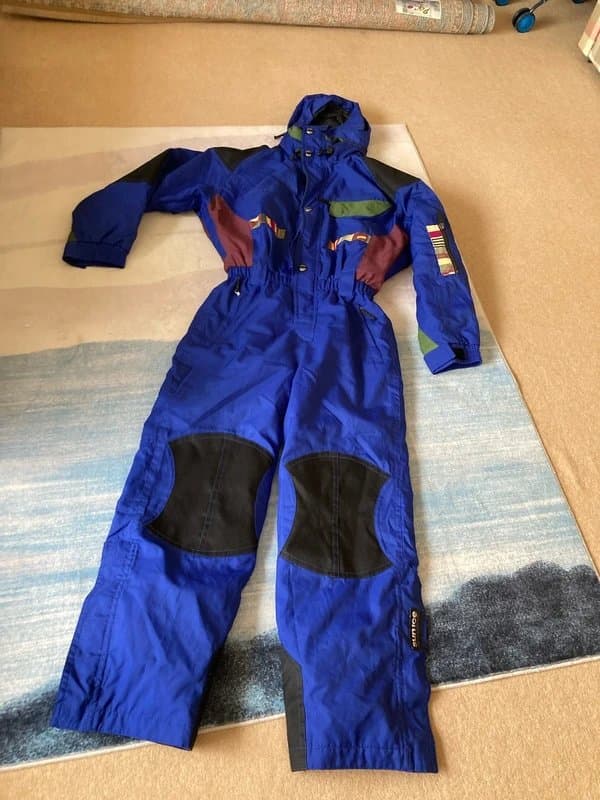 Sunice Mens retro sunice ski suit size m, one piece suit