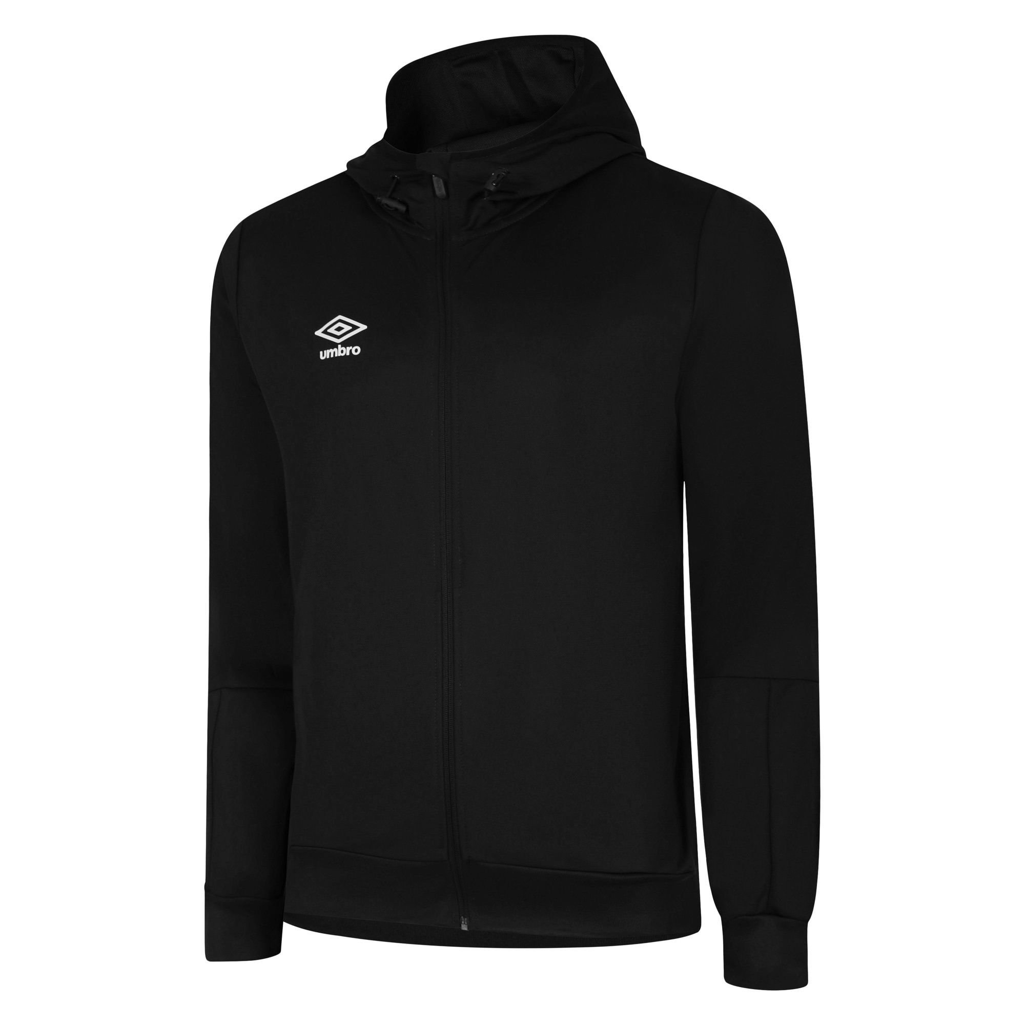 Umbro Umbro Men's Total Training Knitted Full Zip Hoodie in Black - 1