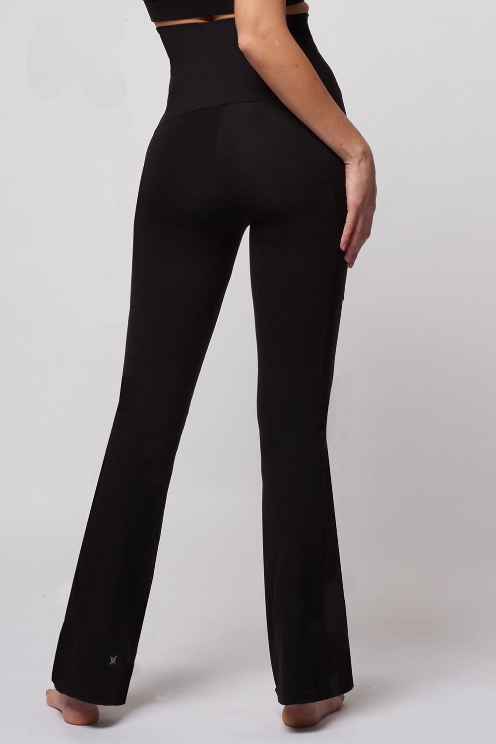 TLC Sport TLC Sport Women's Extra Strong Compression Bootcut with High Tummy Control in Black - 2