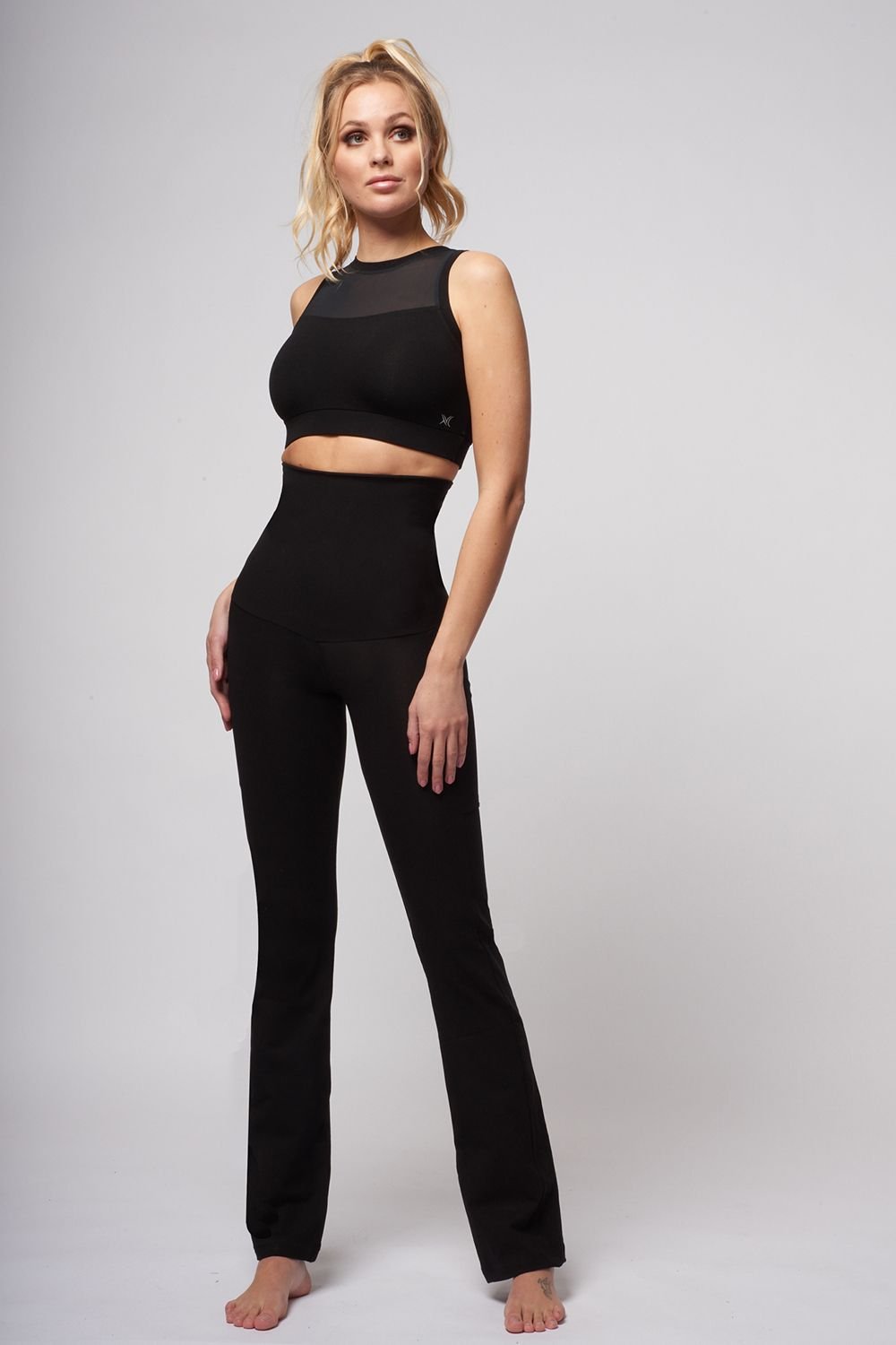 TLC Sport TLC Sport Women's Extra Strong Compression Bootcut with High Tummy Control in Black - 3