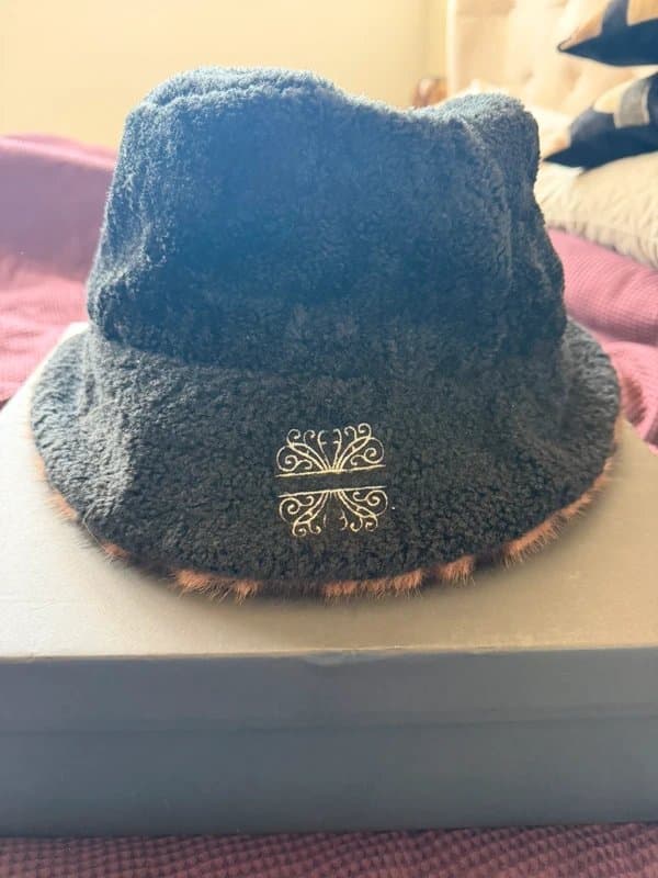 Never Fully Dressed Never fully dressed fur reversible bucket hat