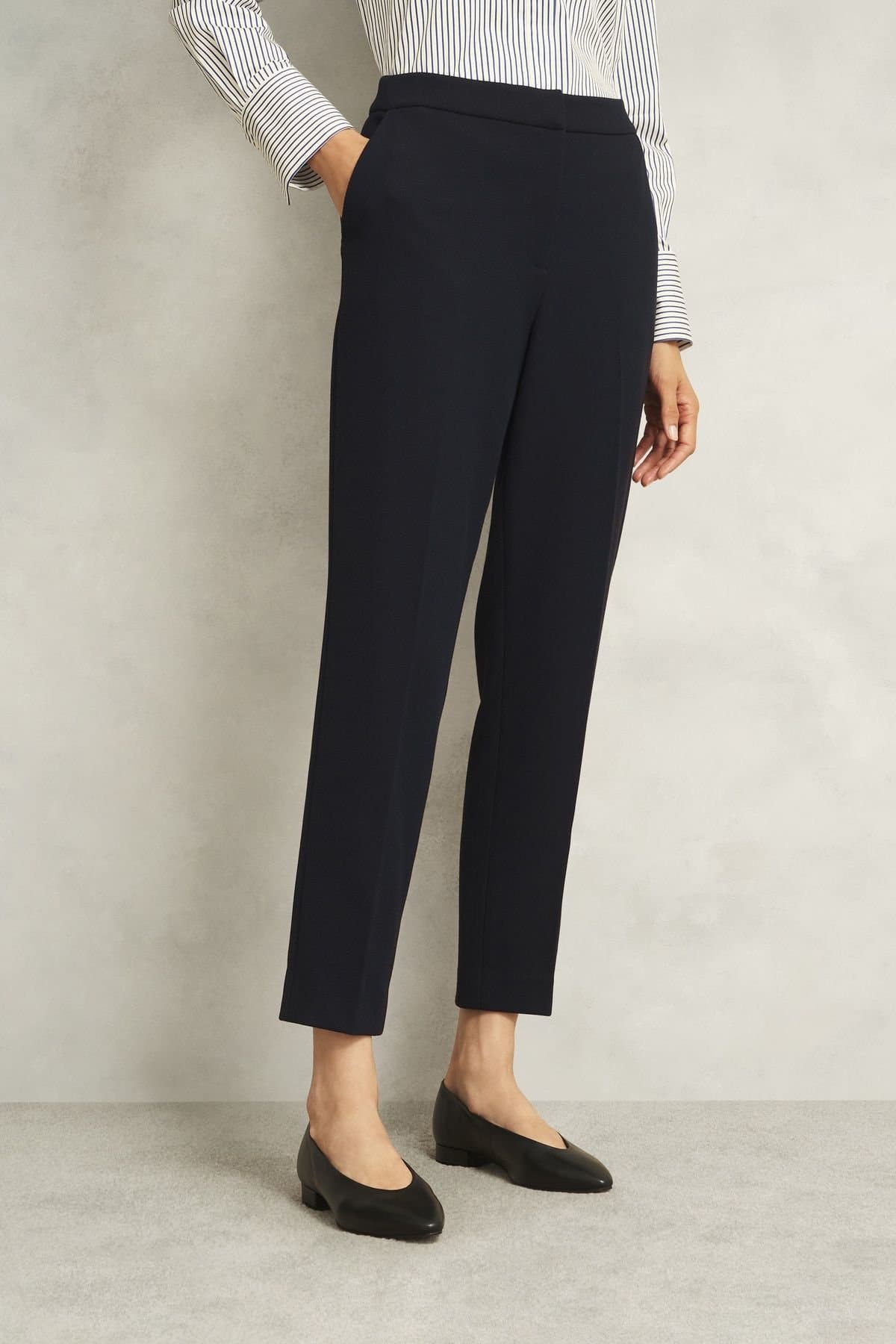 Hobbs London Hobbs London Dark Navy Ivy Slim Trousers