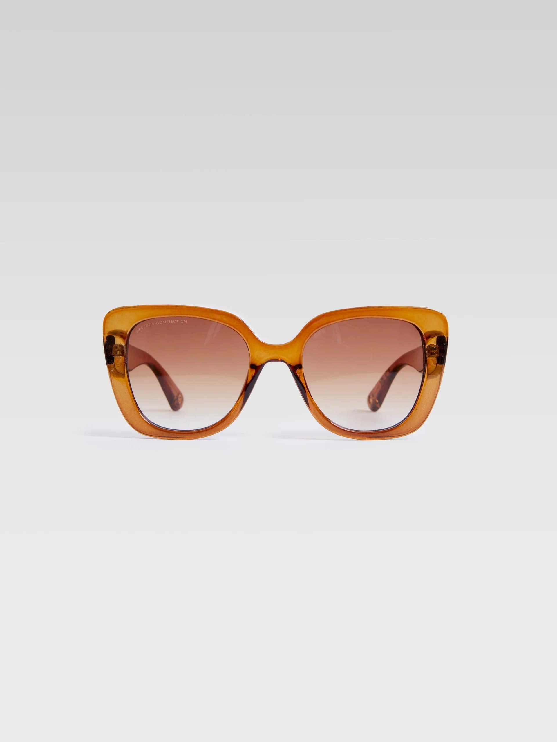 French Connection French Connection Tan Cat Eye Sunglasses