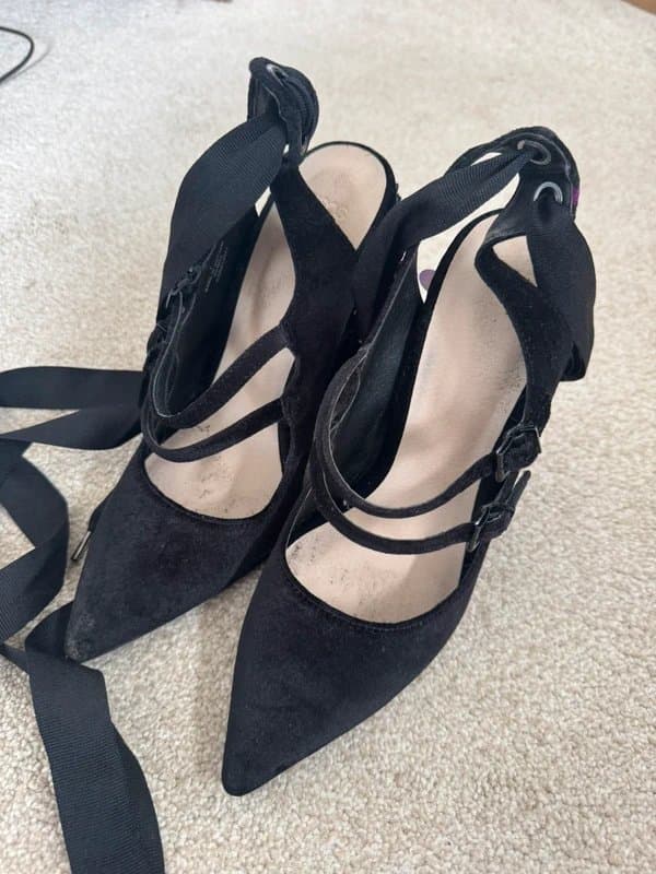 ASOS ASOS black sequin heels