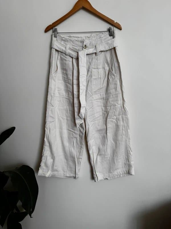 Topshop Petite Topshop Petite cropped denim trousers 10
