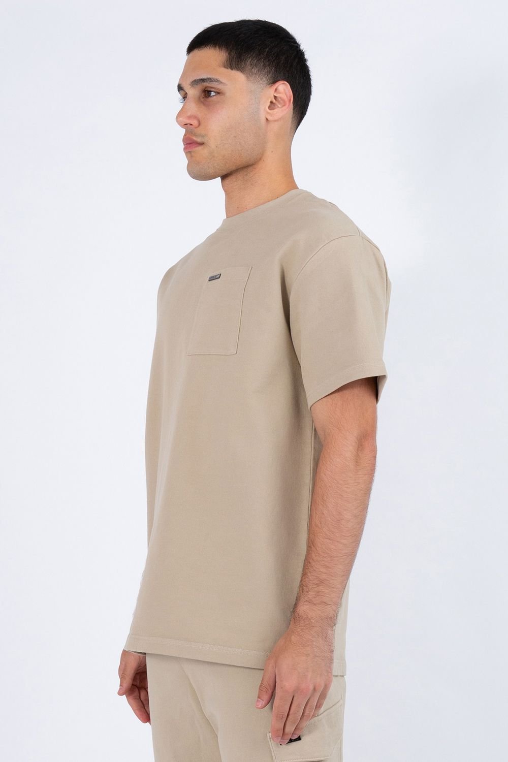 Luke 1977 Luke 1977 Men's Gitano Relax Fit T-shirt in Stone - 3