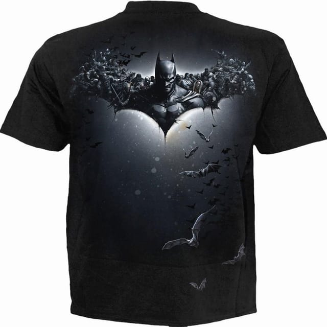 Spiral Spiral Men's JOKER - ARKHAM ORIGINS - T-Shirt Black - 2