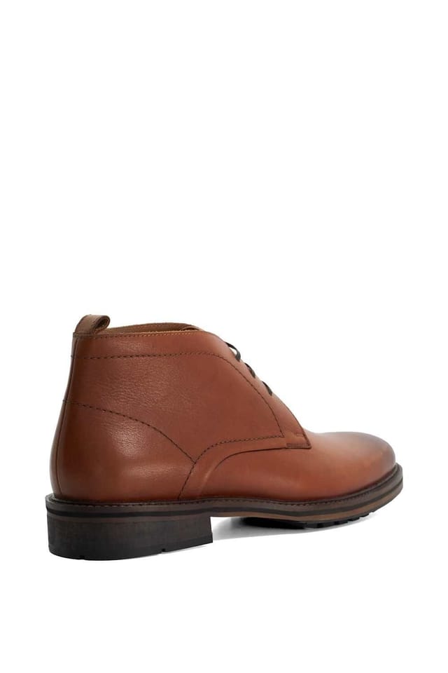 Dune London Dune London Men's 'Charleys' Leather Chukka Boots in Brown - 3