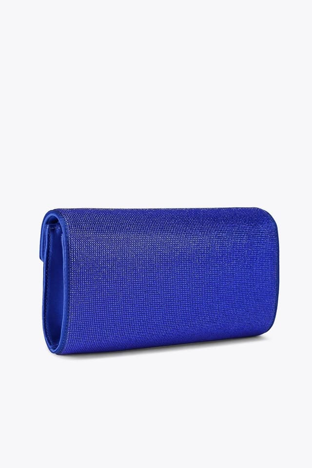 Carvela Carvela Women's 'Spiral Envelope Clutch' Bag in Blue - 3