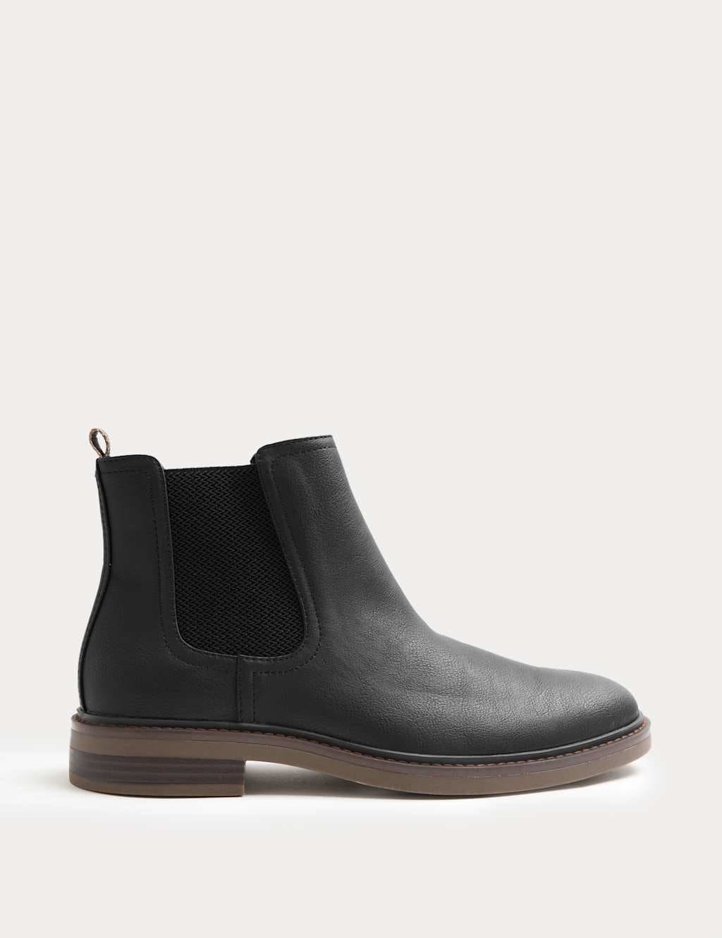 Marks & Spencer M&S Pull-On Chelsea Boots Black