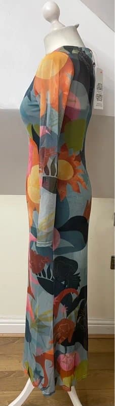 Never Fully Dressed Never Fully Dressed Mesh Maxi | RRP £135| size 6