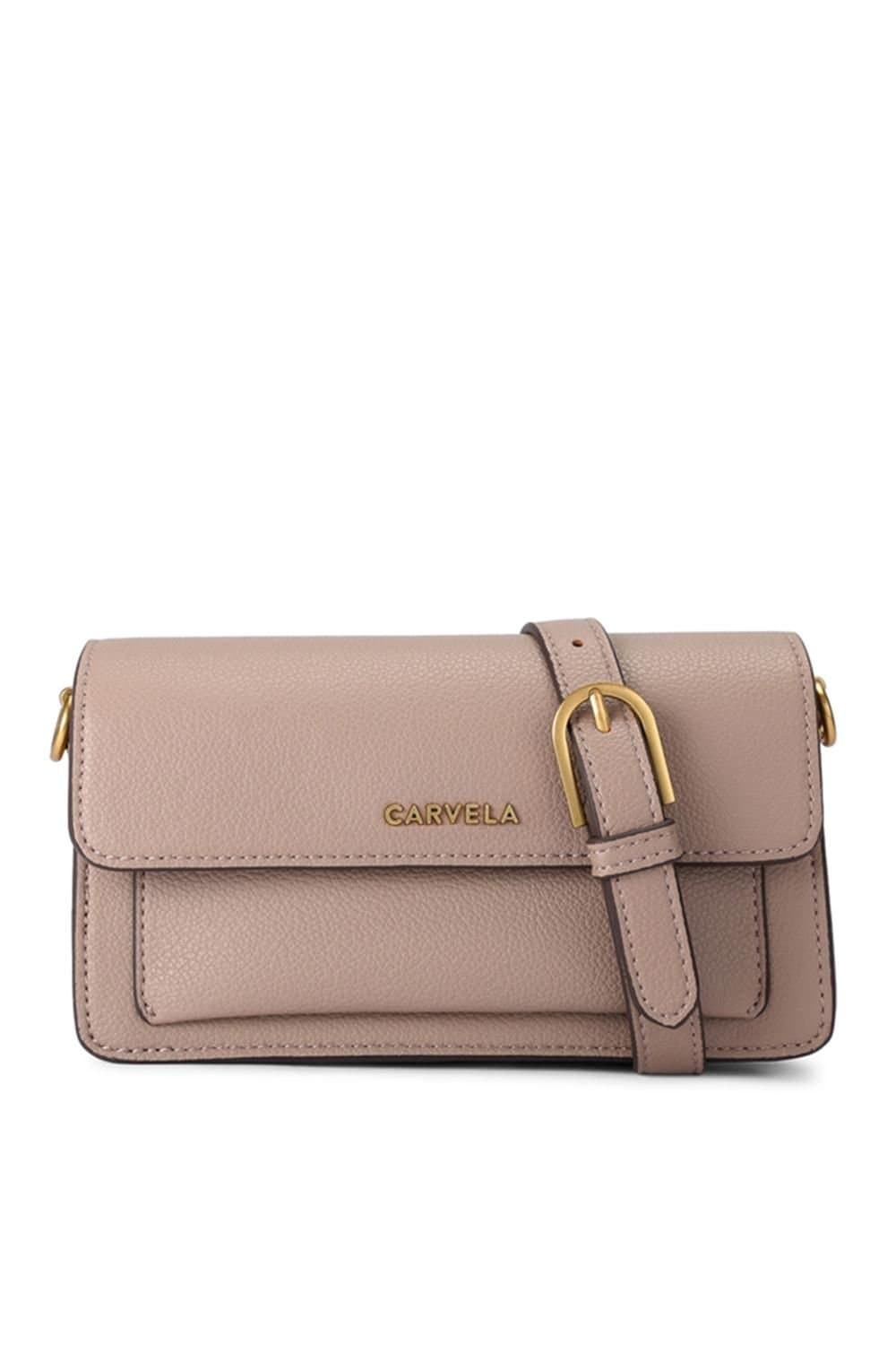 Carvela Carvela Women's 'Fernanda Mini Shoulder' Bag in Taupe