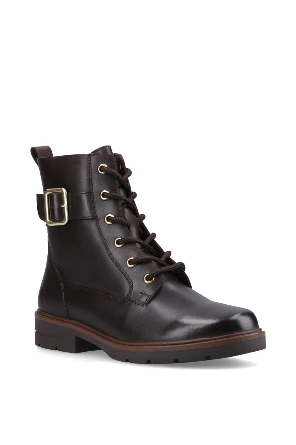 Hush Puppies Hush Puppies Women's Teagan Biker Boot in Brown