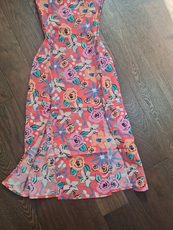 ASOS Multi-Colour Floral Print Midi Cami Dress