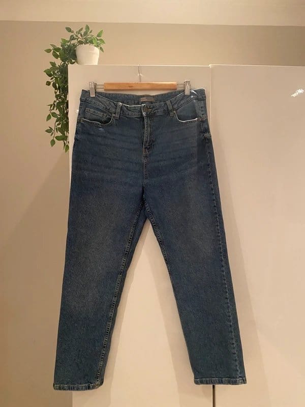 Nutmeg Nutmeg Super Shaper Jeans – Size 16, Dark Blue Denim - 1