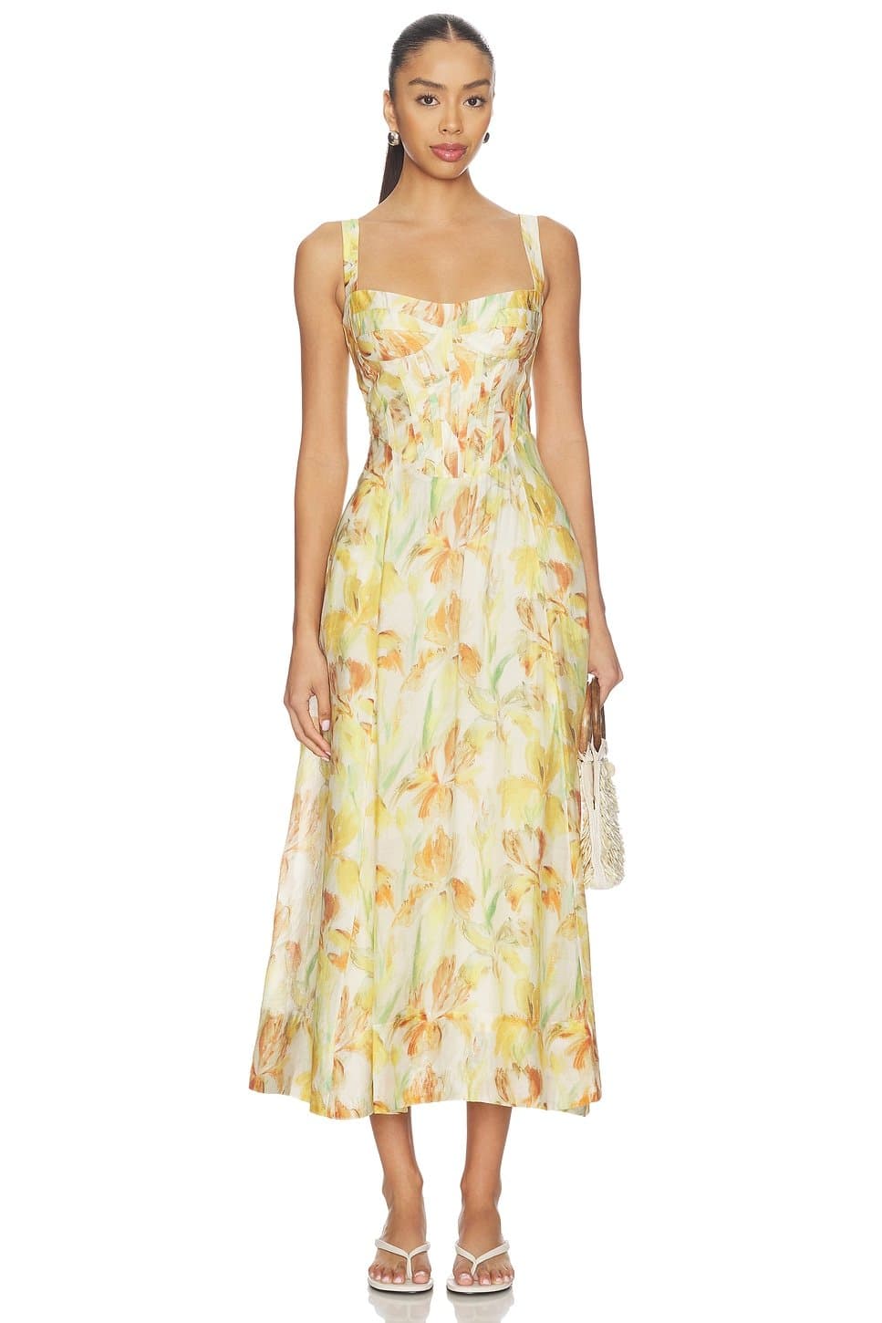 revolve Adaline Printed Midi Dress