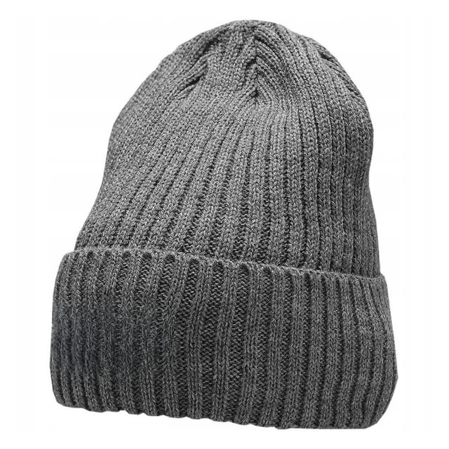 4F 4F Men's H4Z22CAM01324M Beanie in Light Grey - 2