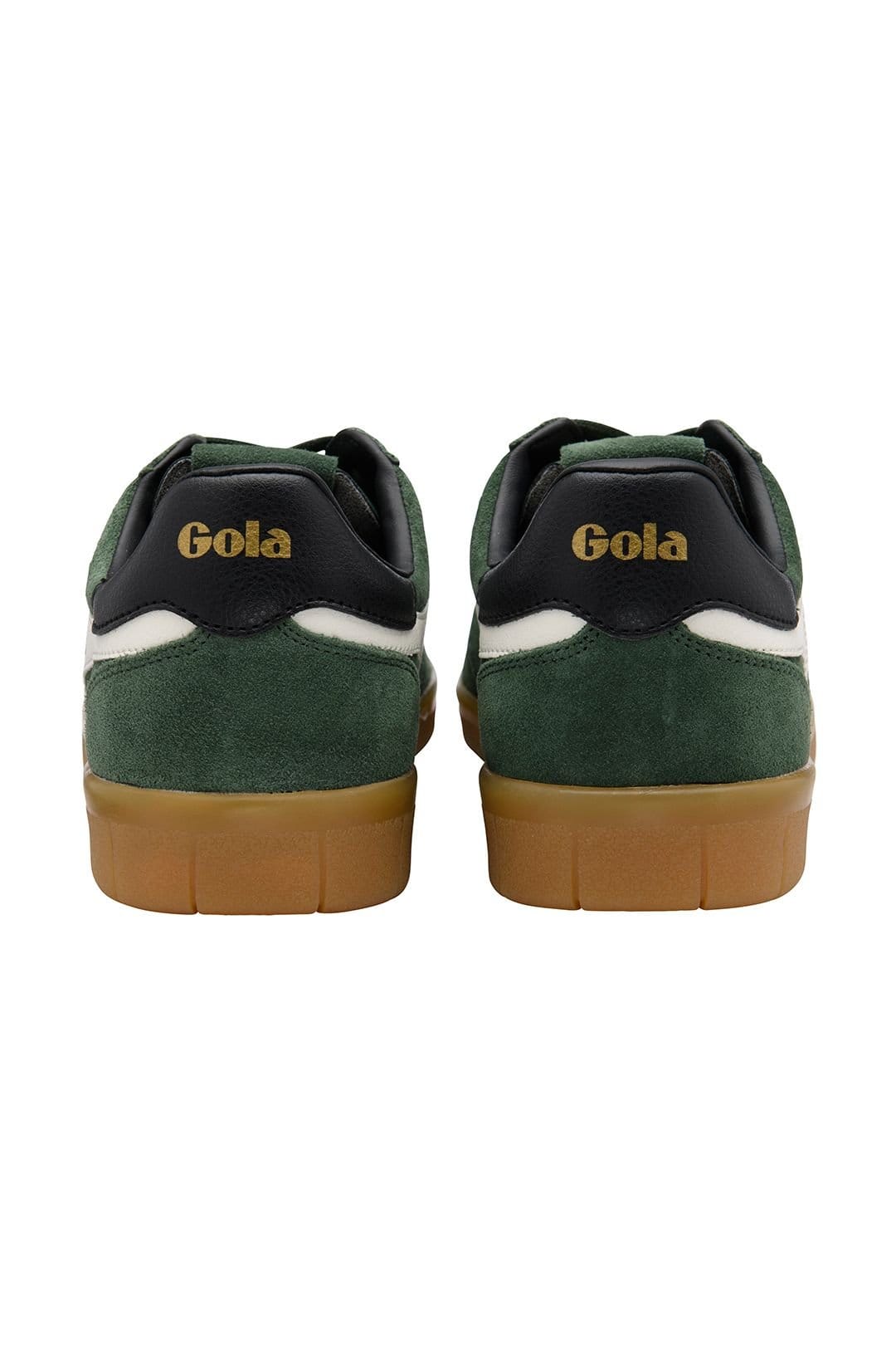 Gola Classics Gola Classics Men's 'Atlas' Suede Lace-Up Trainers in Green - 4