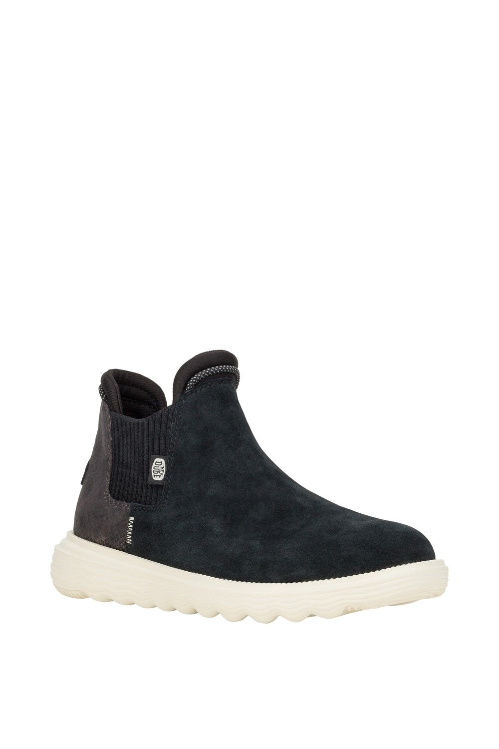 HEYDUDE HEYDUDE Women's Branson Suede Novelty Ankle Boots in Black - 2