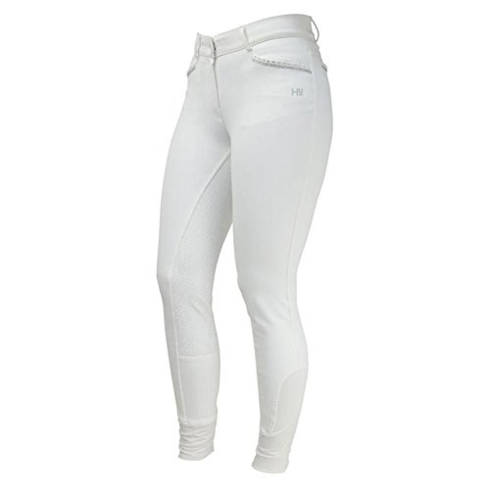 HyFASHION HyFASHION Women's Roka Crystal Breeches in Silver - 2