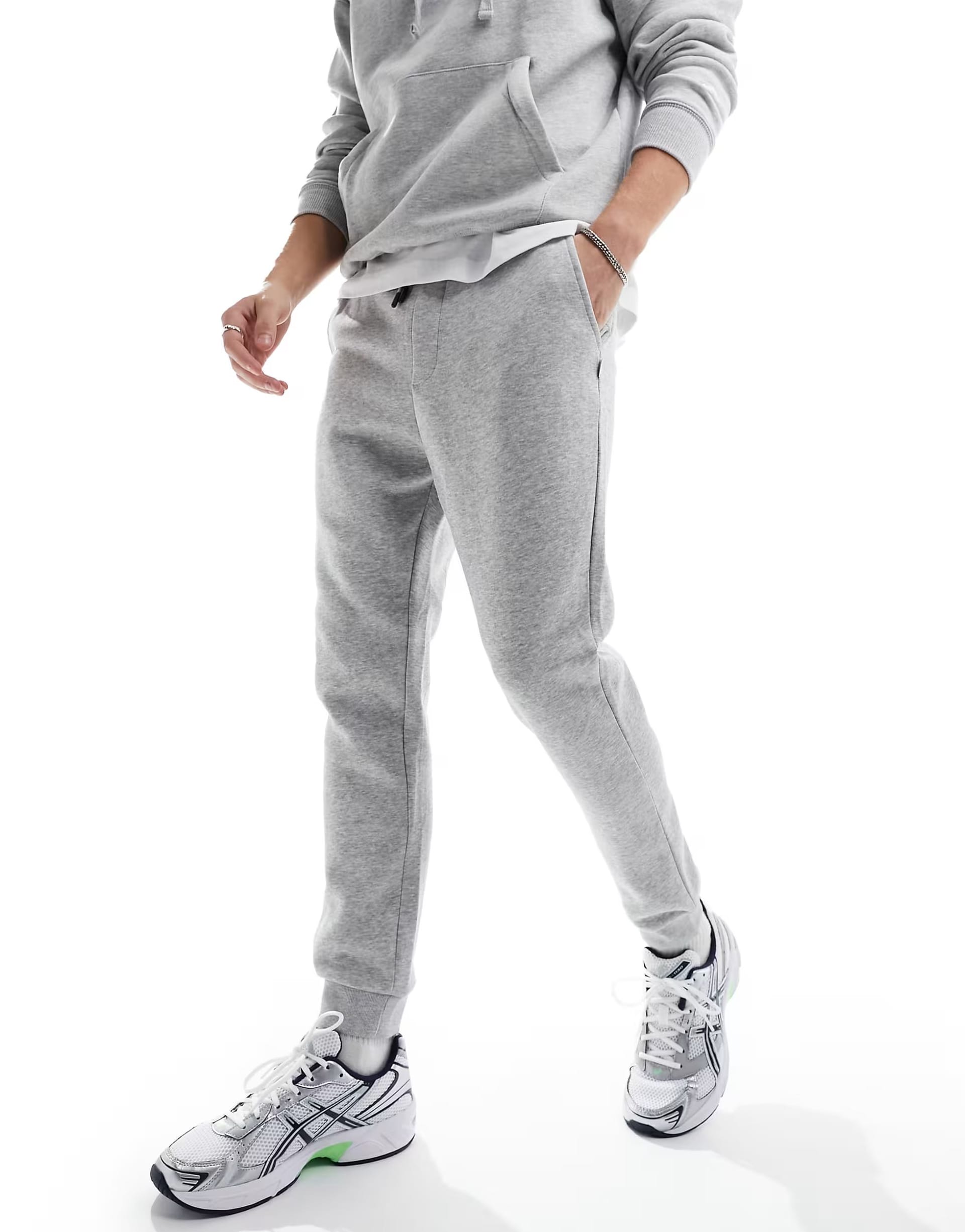 light grey melange