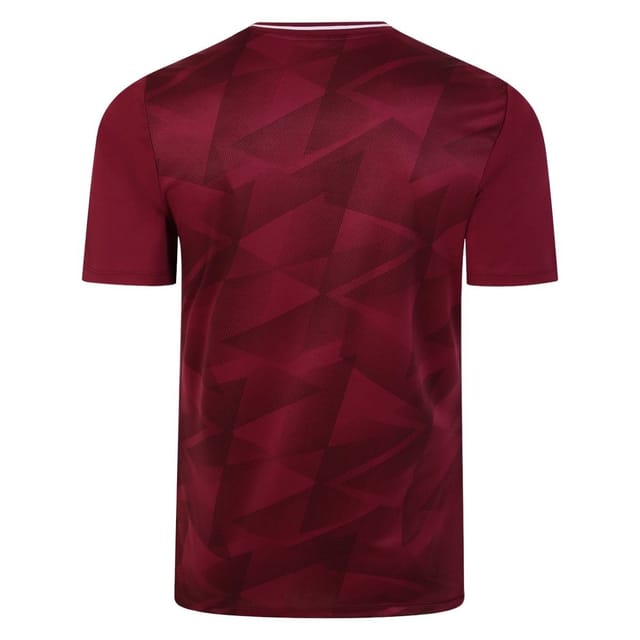 Umbro Umbro Men's Triassic Logo Short-Sleeved Jersey in Red - 2