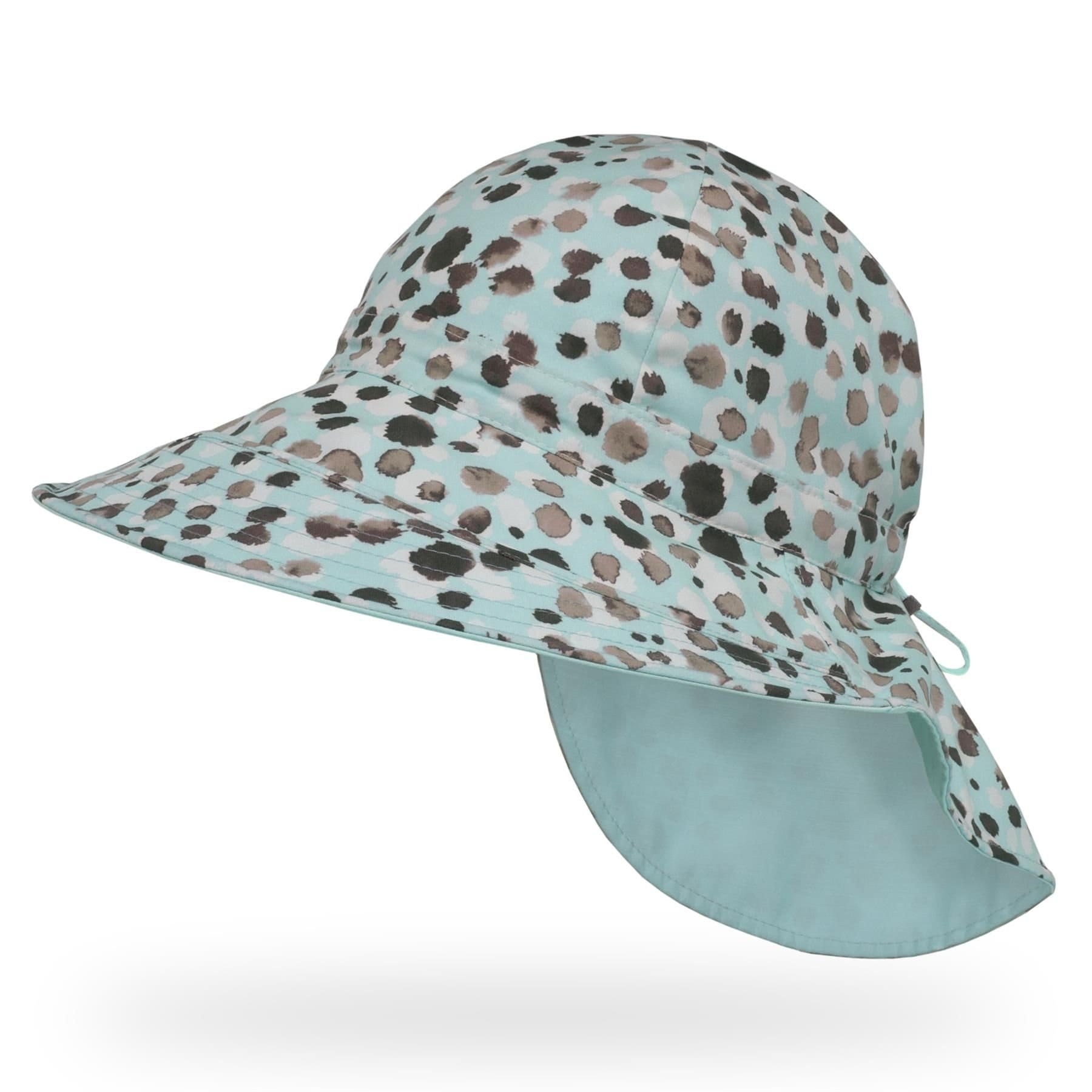 Sunday Afternoons Sunday Afternoons Women's 'Natural Blend' Reversible UPF 50+ Sun Hat With Neck Cape in Blue - 4