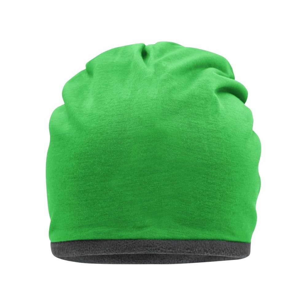 Myrtle Beach Myrtle Beach Men's Fleece Beanie in Bottle Green