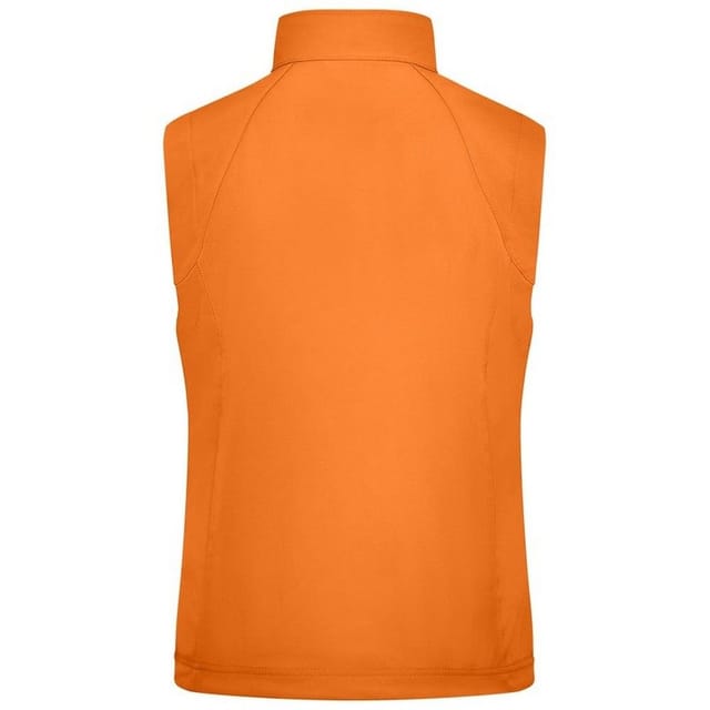 James and Nicholson James and Nicholson Women's Softshell Gilet in Orange - 2