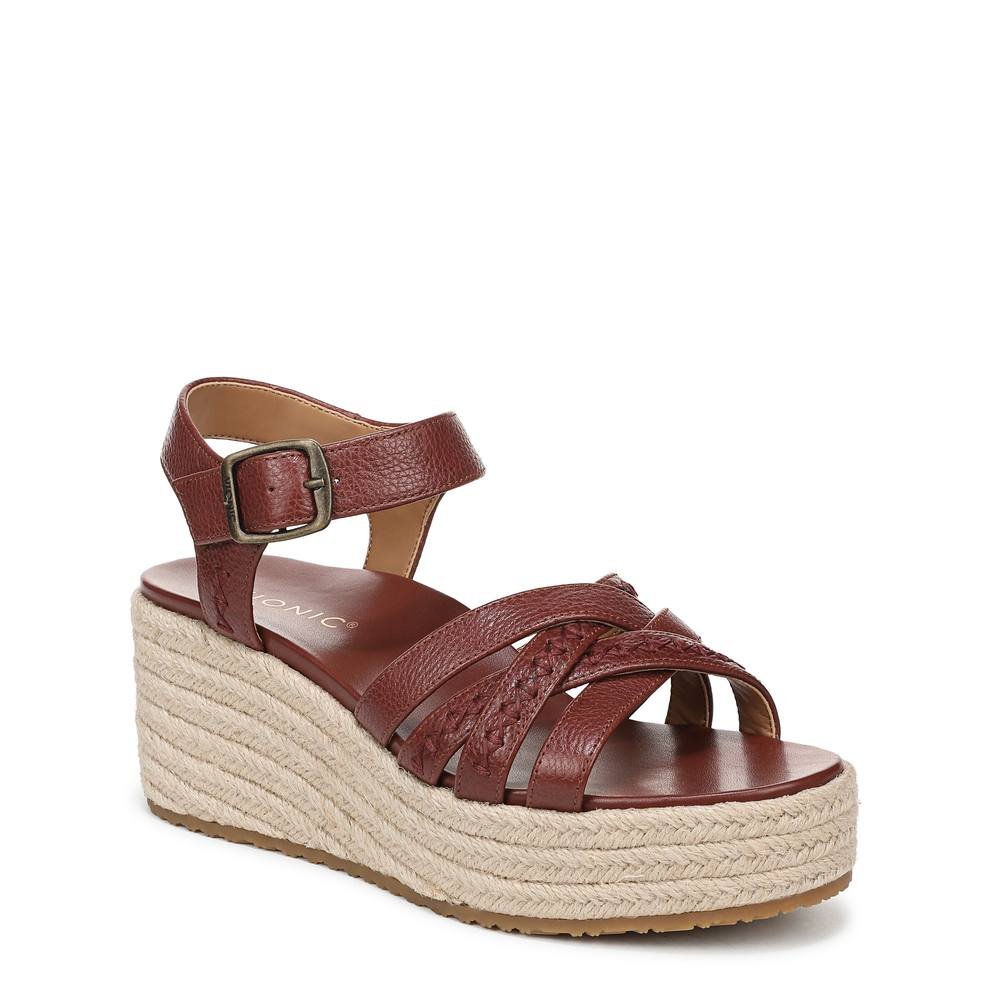 Vionic Vionic Women's Dana Sandals in Burgundy - 3
