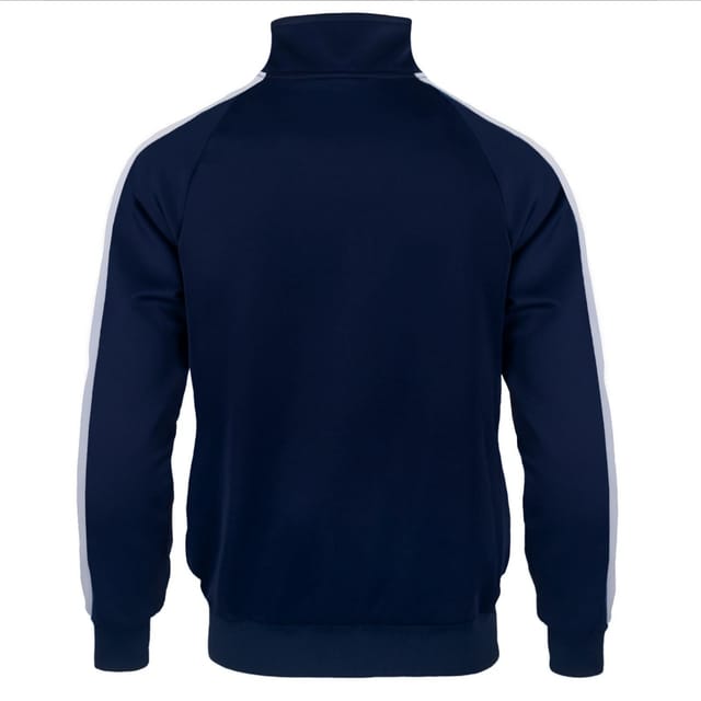 Scottish FA Scottish FA Men's Adults Retro Track Top Jacket in Navy - 2
