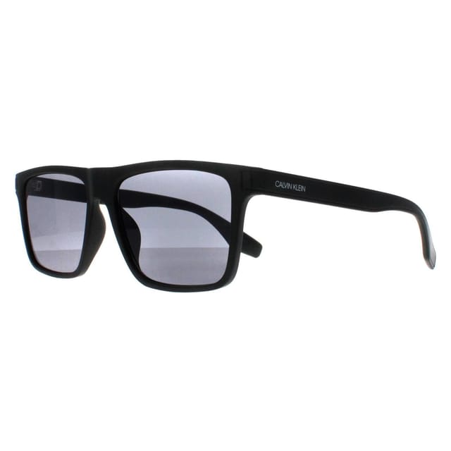 Calvin Klein CALVIN KLEIN Men's Square Matte Cargo Solid Smoke CK20521S in Black - 2