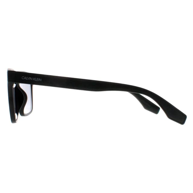 Calvin Klein CALVIN KLEIN Men's Square Matte Cargo Solid Smoke CK20521S in Black - 3