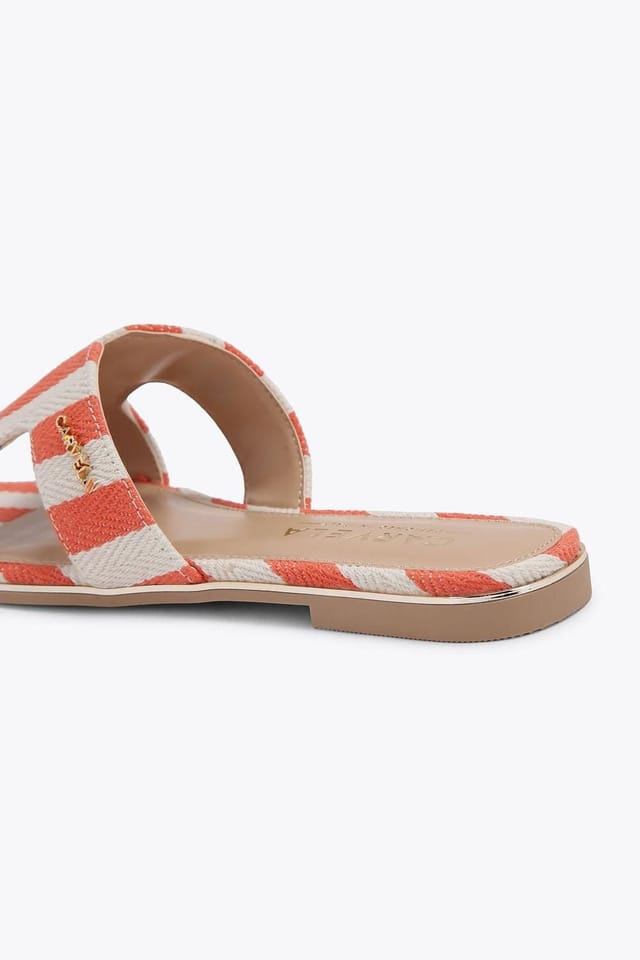 Carvela Carvela Women's 'Rivo' Fabric Sandals in Orange - 3