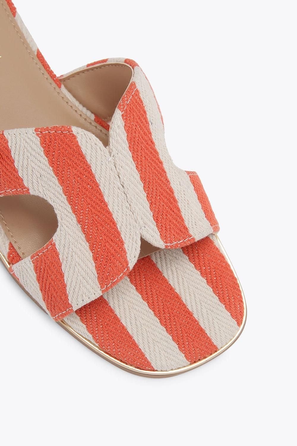 Carvela Carvela Women's 'Rivo' Fabric Sandals in Orange - 4