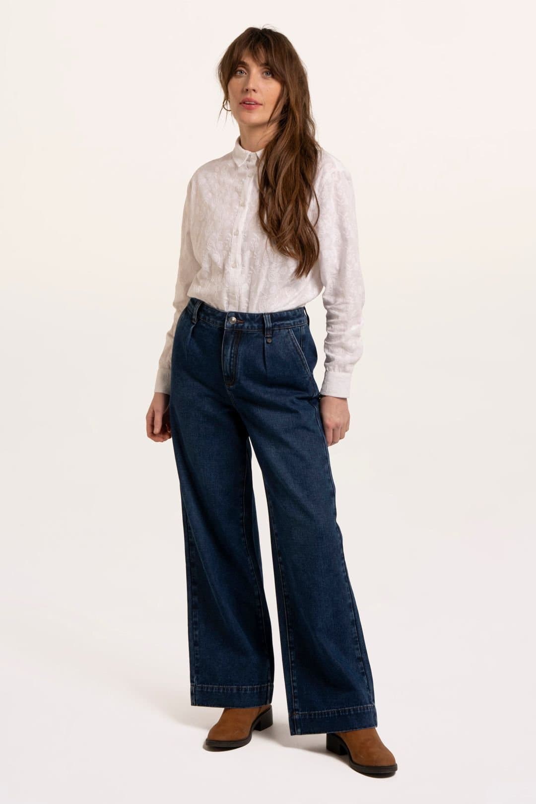 Brakeburn Brakeburn Women's Wilder Trouser in Blue