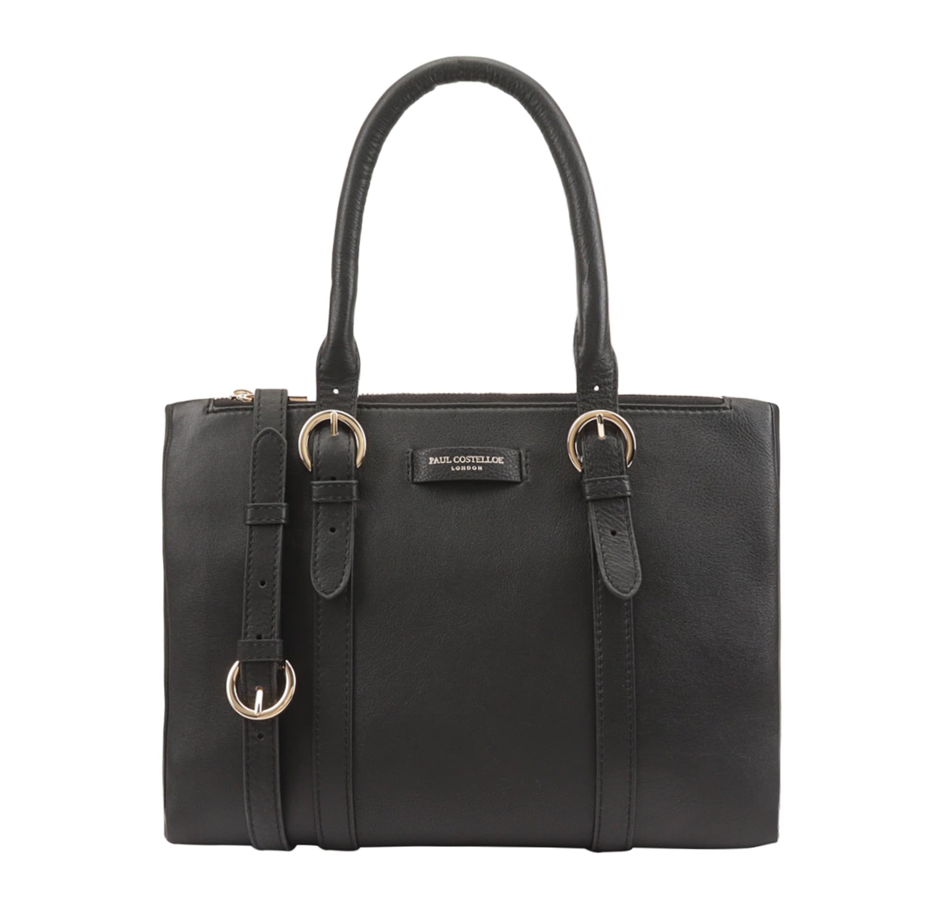 Paul Costelloe Paul Costelloe Women's Salween Leather Multi Way Bag in Black