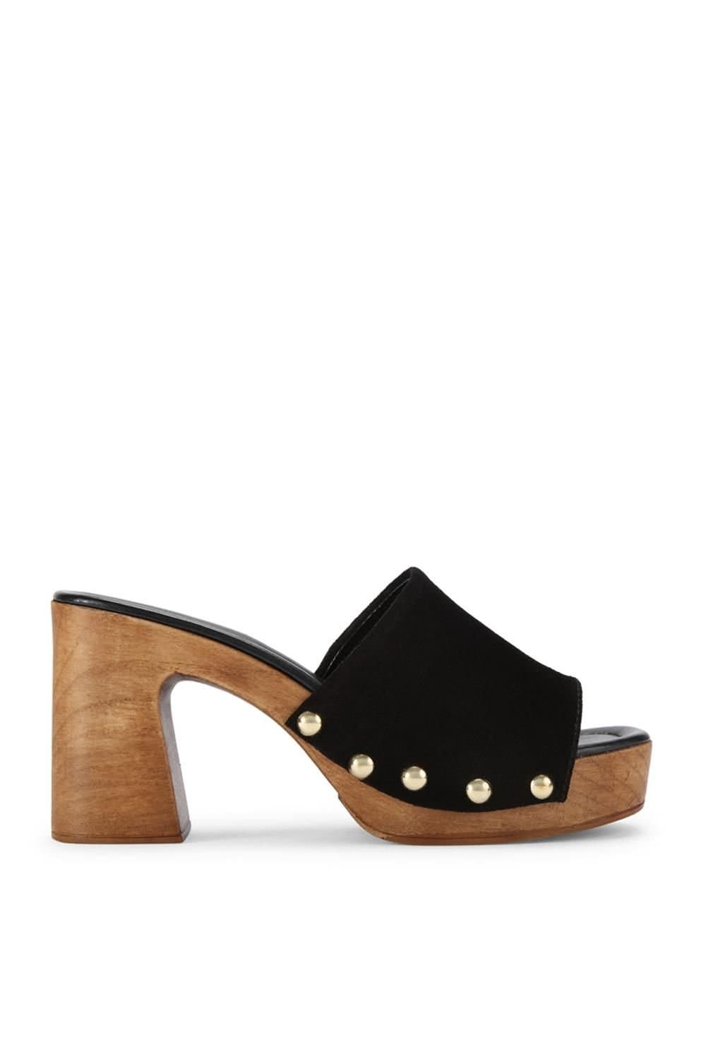 Carvela Carvela Black Suede Mule Heels