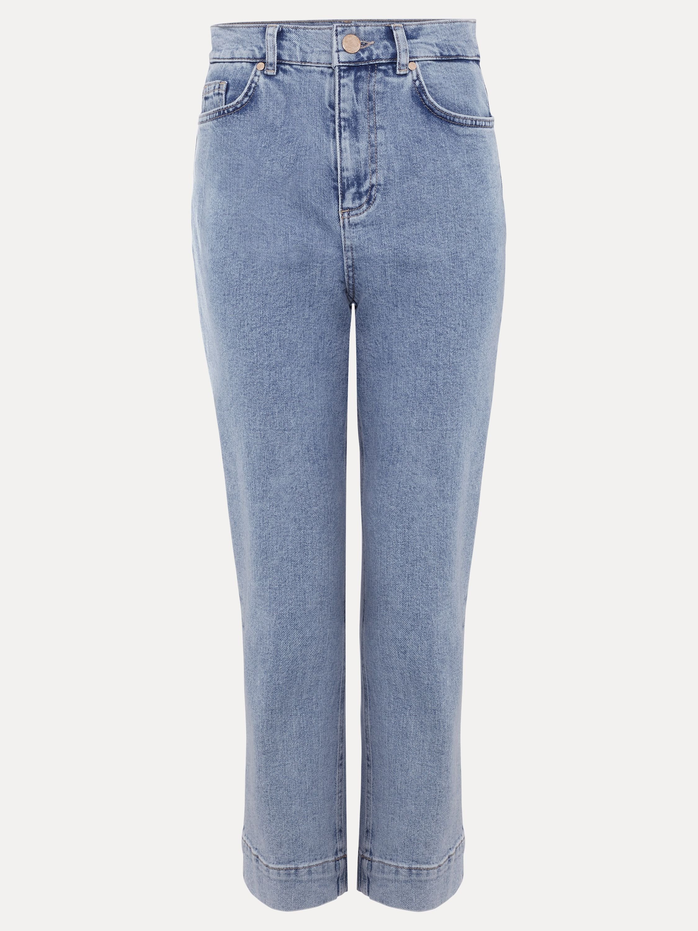 Phase Eight Phase Eight Women's Lexi Slim Fit Straight Leg Jeans in Light Blue - 2