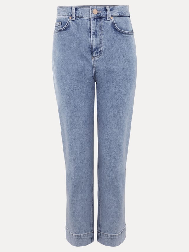 Phase Eight Phase Eight Women's Lexi Slim Fit Straight Leg Jeans in Light Blue - 2