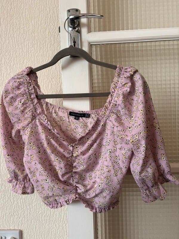 New Look New Look crop top sleeves size 12