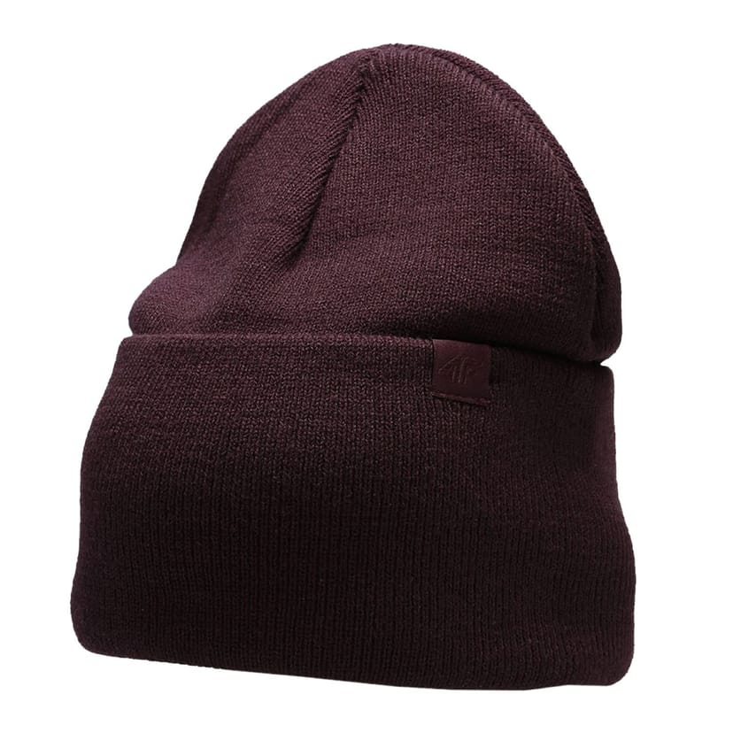 4F 4F Men's H4Z22CAM00560S Beanie in Red - 1