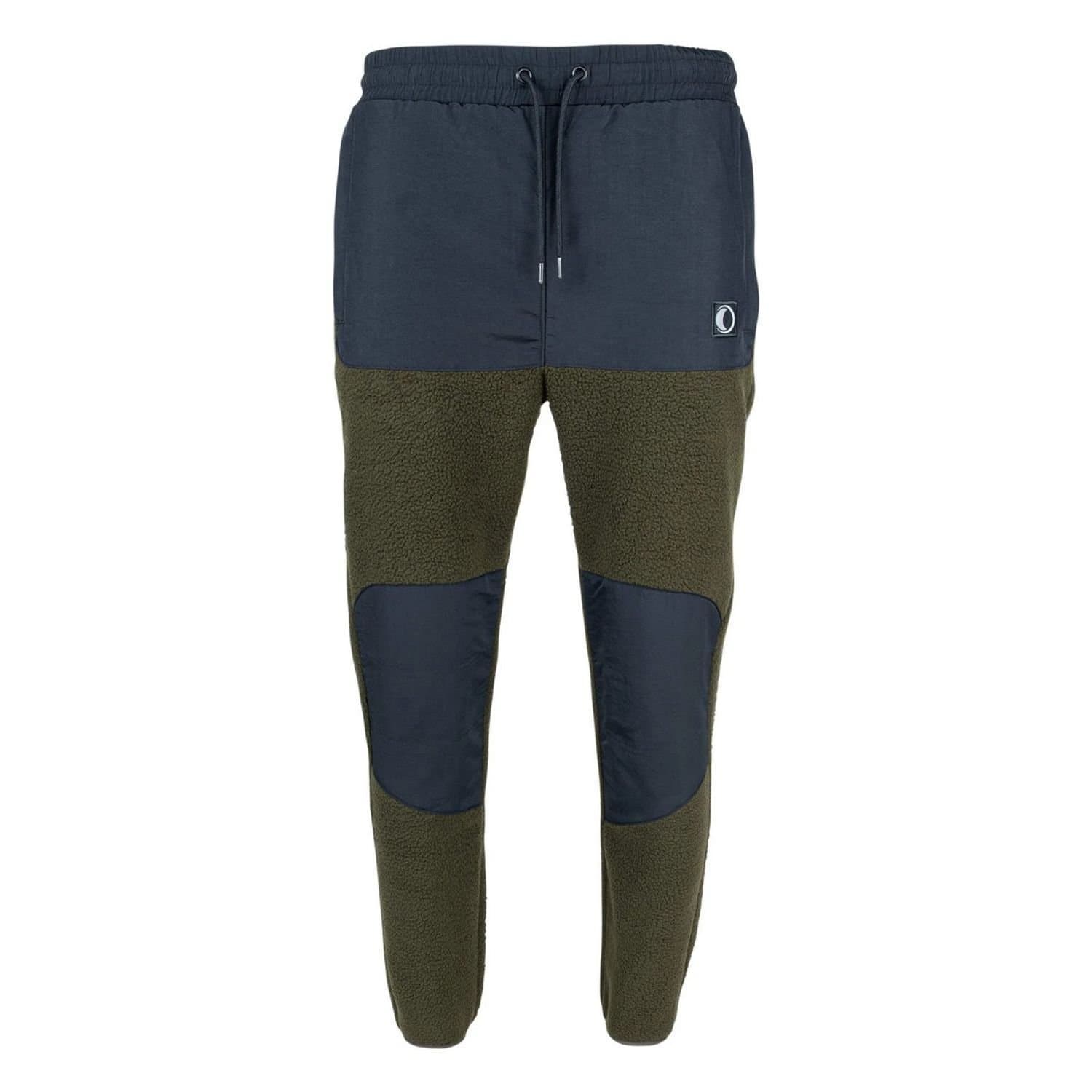 Speero Speero Men's Sherpa Fleece Jogging Bottoms in Green