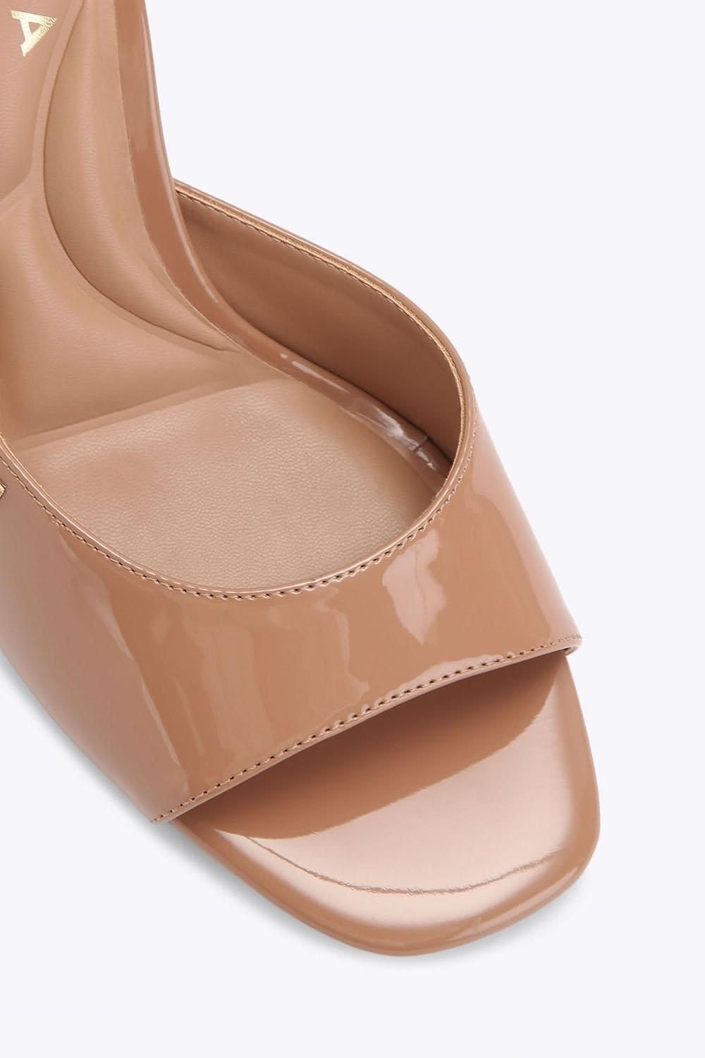 Carvela Carvela Women's 'Isabella Mule' Patent Heels in Beige - 4