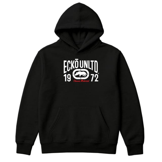 Ecko Untld. Ecko Untld. Men's Classic Material Hoodie in Black - 3