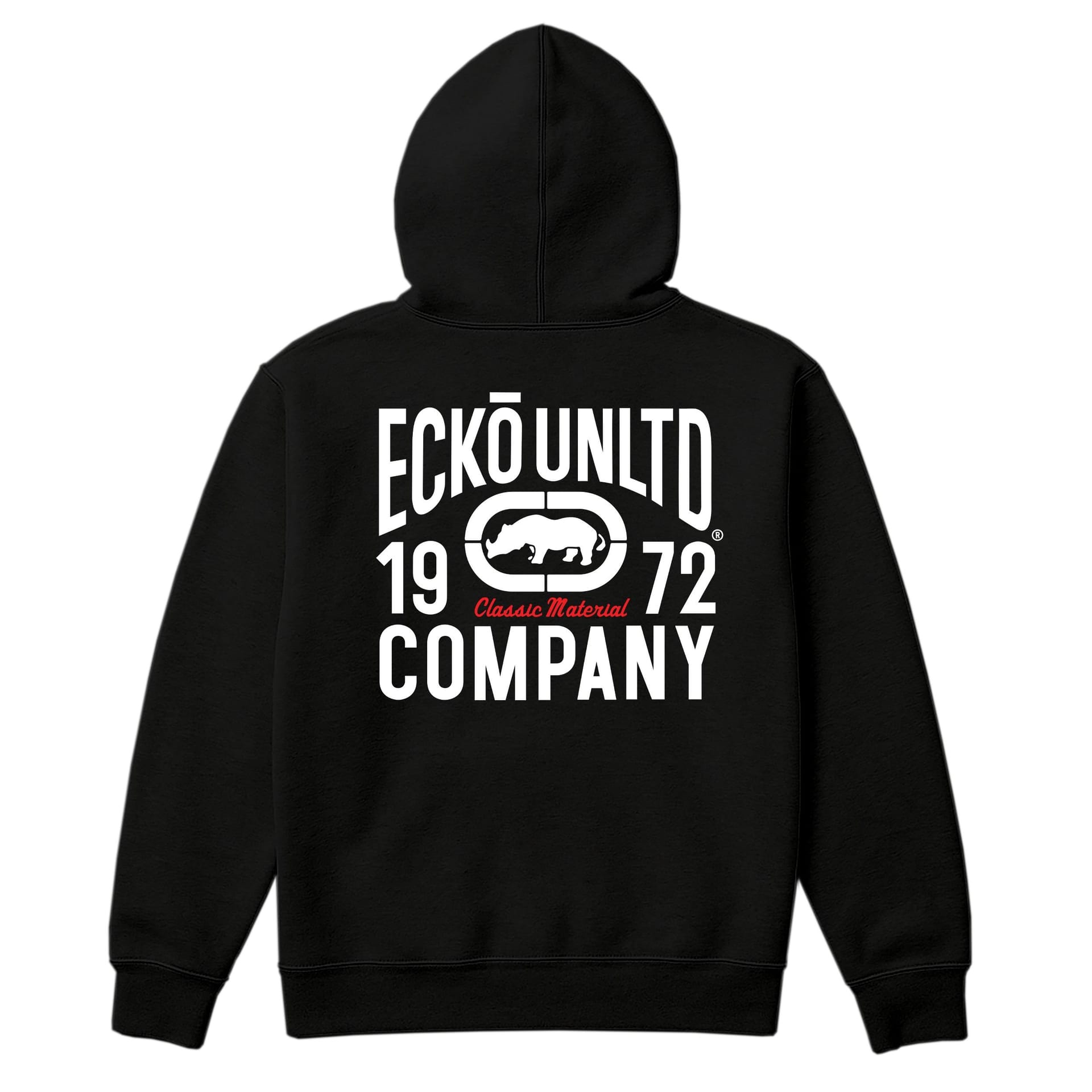 Ecko Untld. Ecko Untld. Men's Classic Material Hoodie in Black - 4